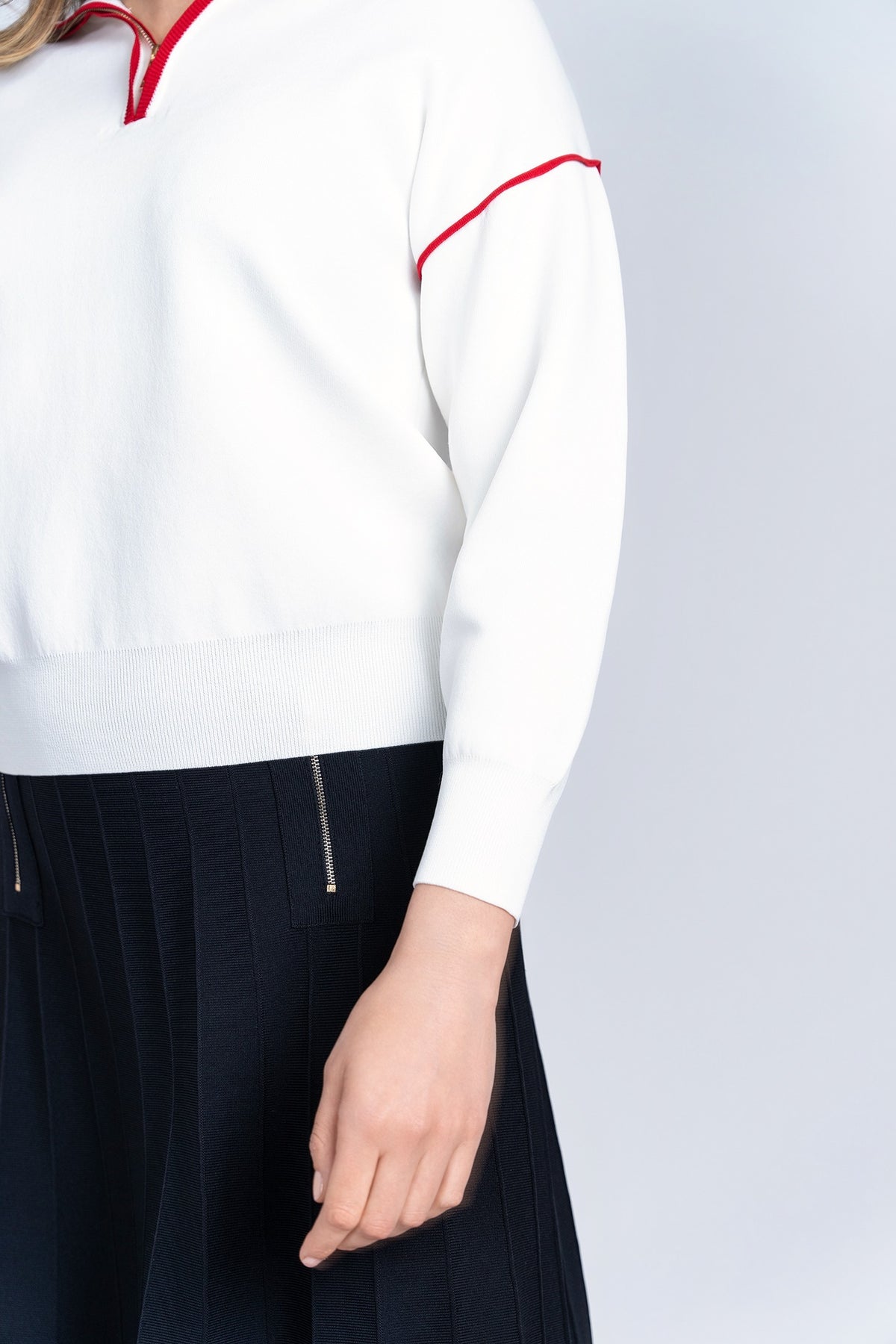 Aleeza Paris Bambi Ra Top – modest top in Ivory