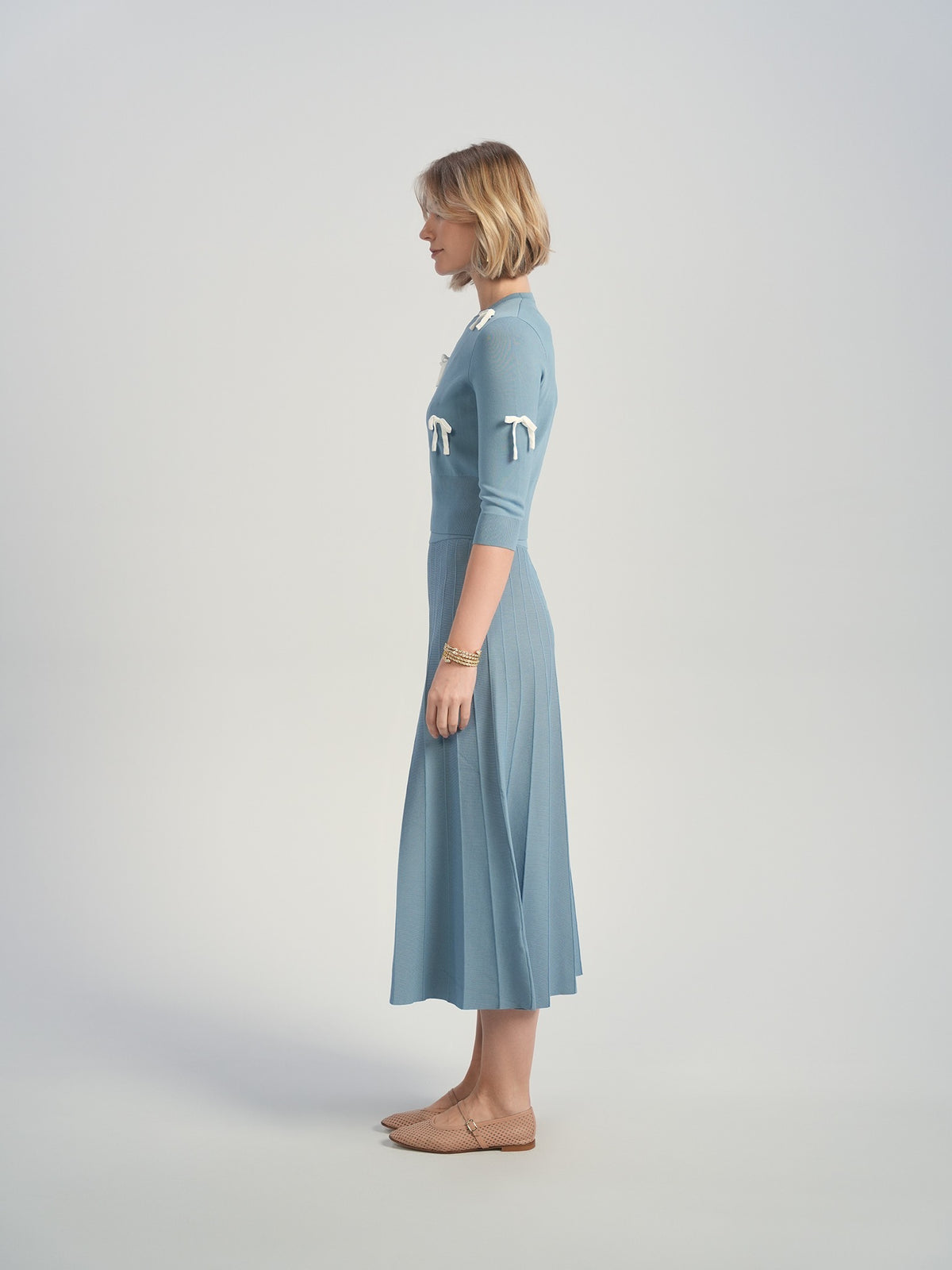 Aleeza Paris Bianca Bow Top – modest top
