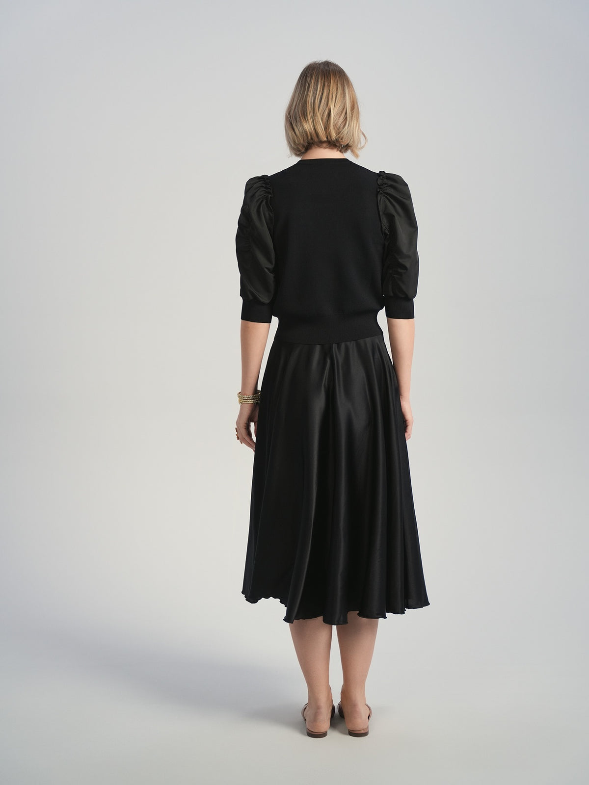 Aleeza Paris Brea Bubble Sleeve Top – modest top