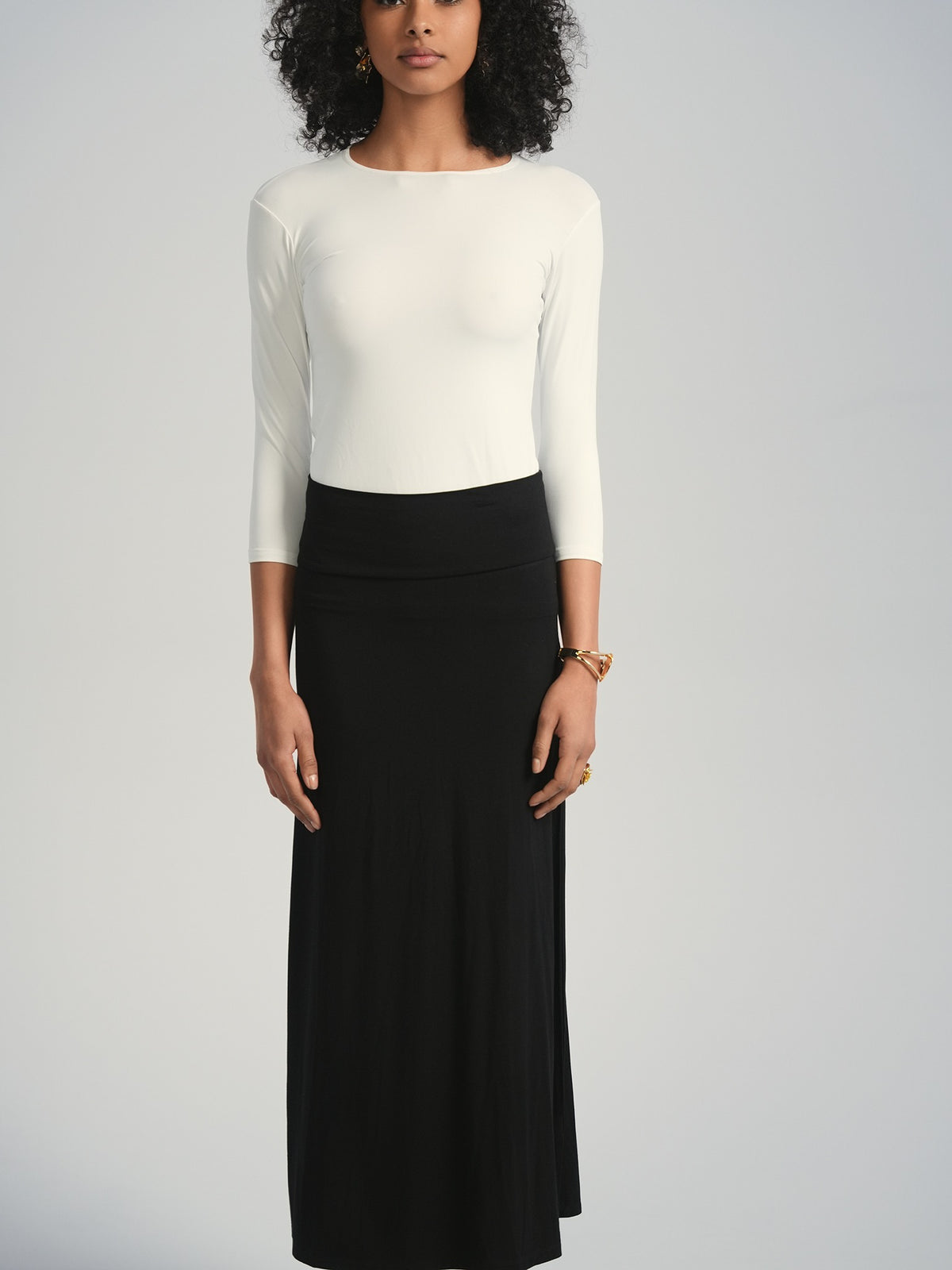 Aleeza Paris Butter Skirt – modest skirt in Black