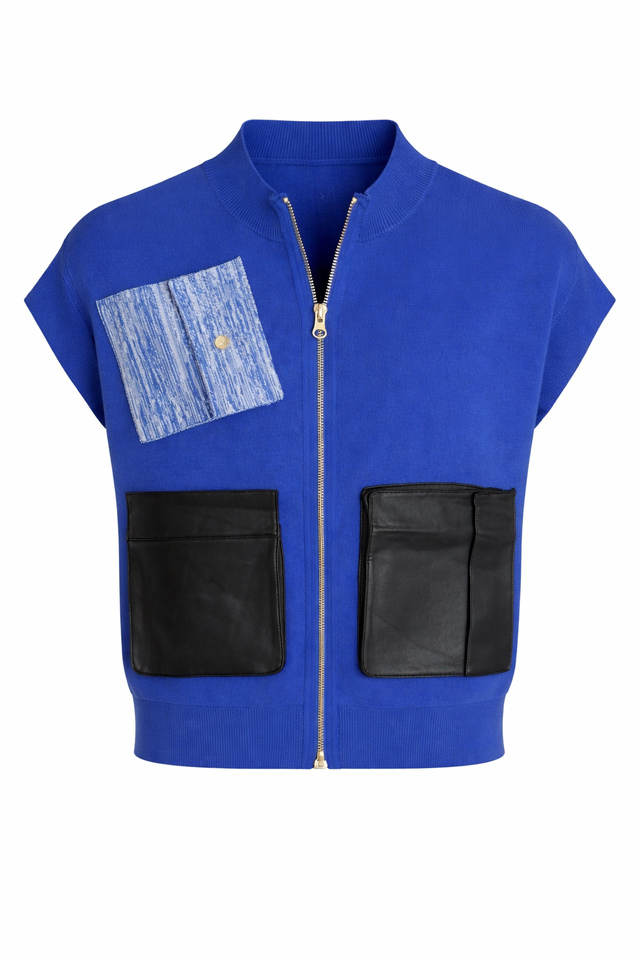 Champagne Knit Vest
