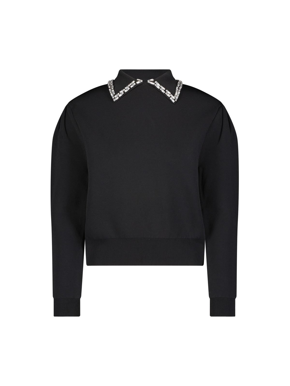 Aleeza Paris Deluxe Beaded Sweater – modest top in Black