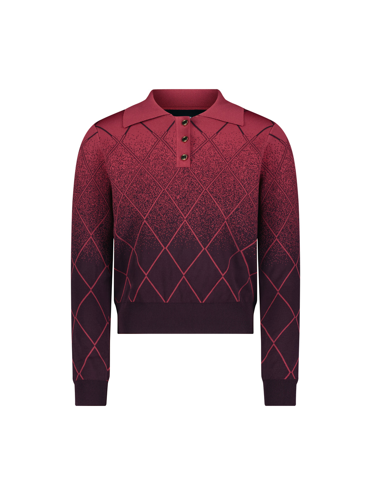 Aleeza Paris Diamond Pullover – modest top in Two Tone Plum