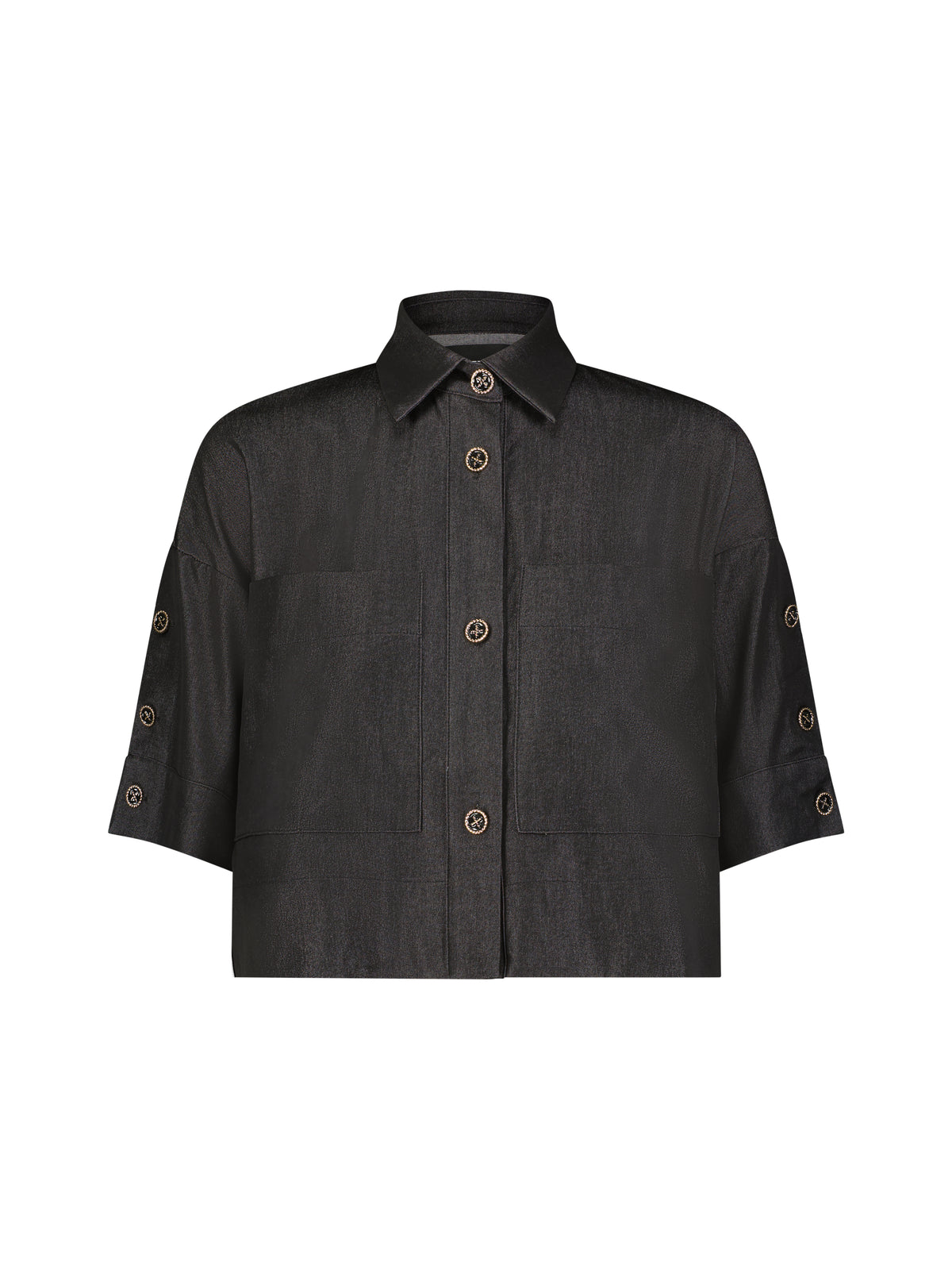 Aleeza Paris Diana Shirt – modest top in Black