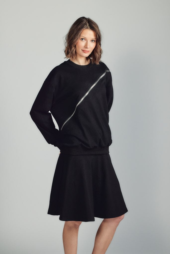 Aleeza Paris Diego Top – modest top in Black