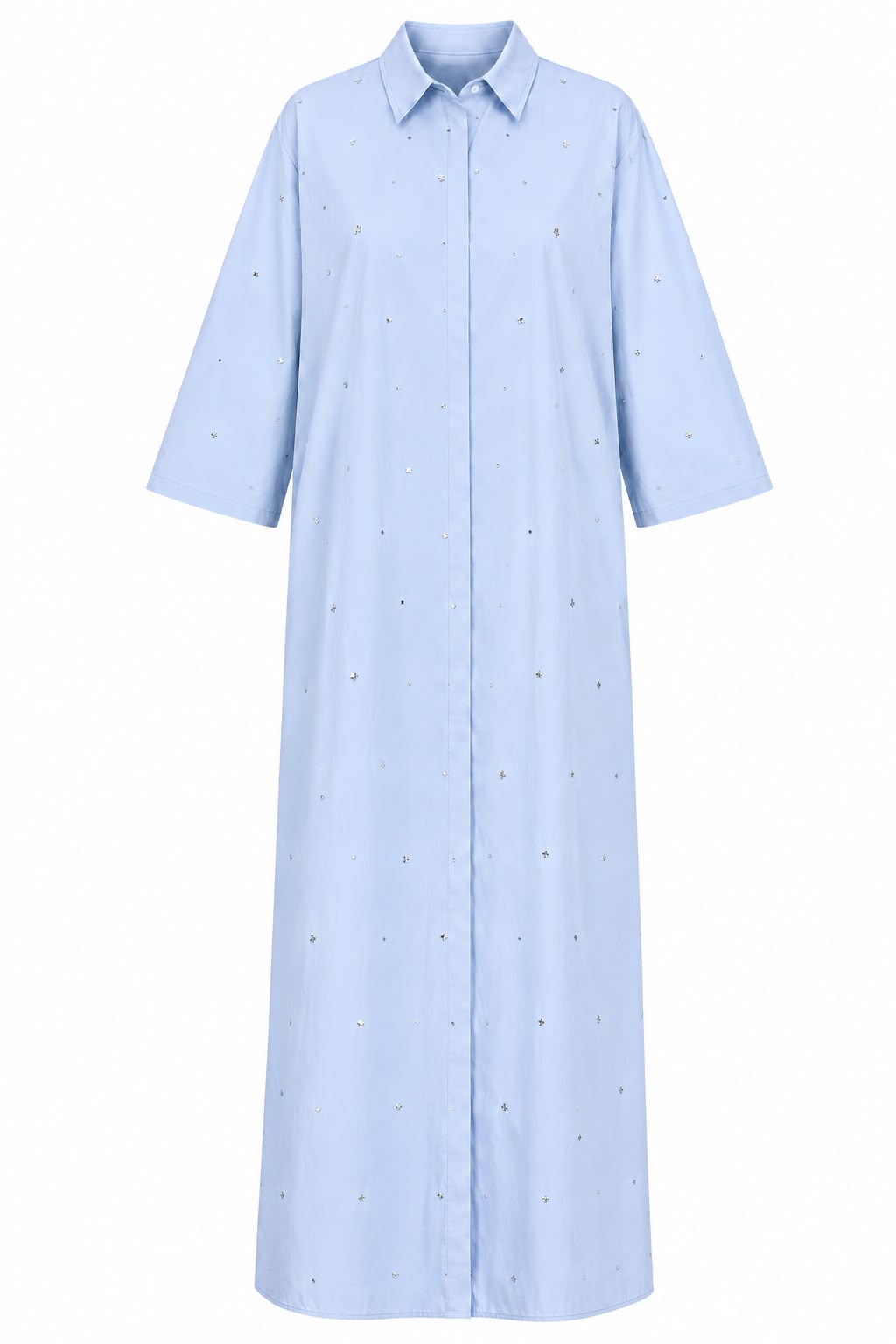 Aleeza Paris Elegant Shirt Dress – modest top