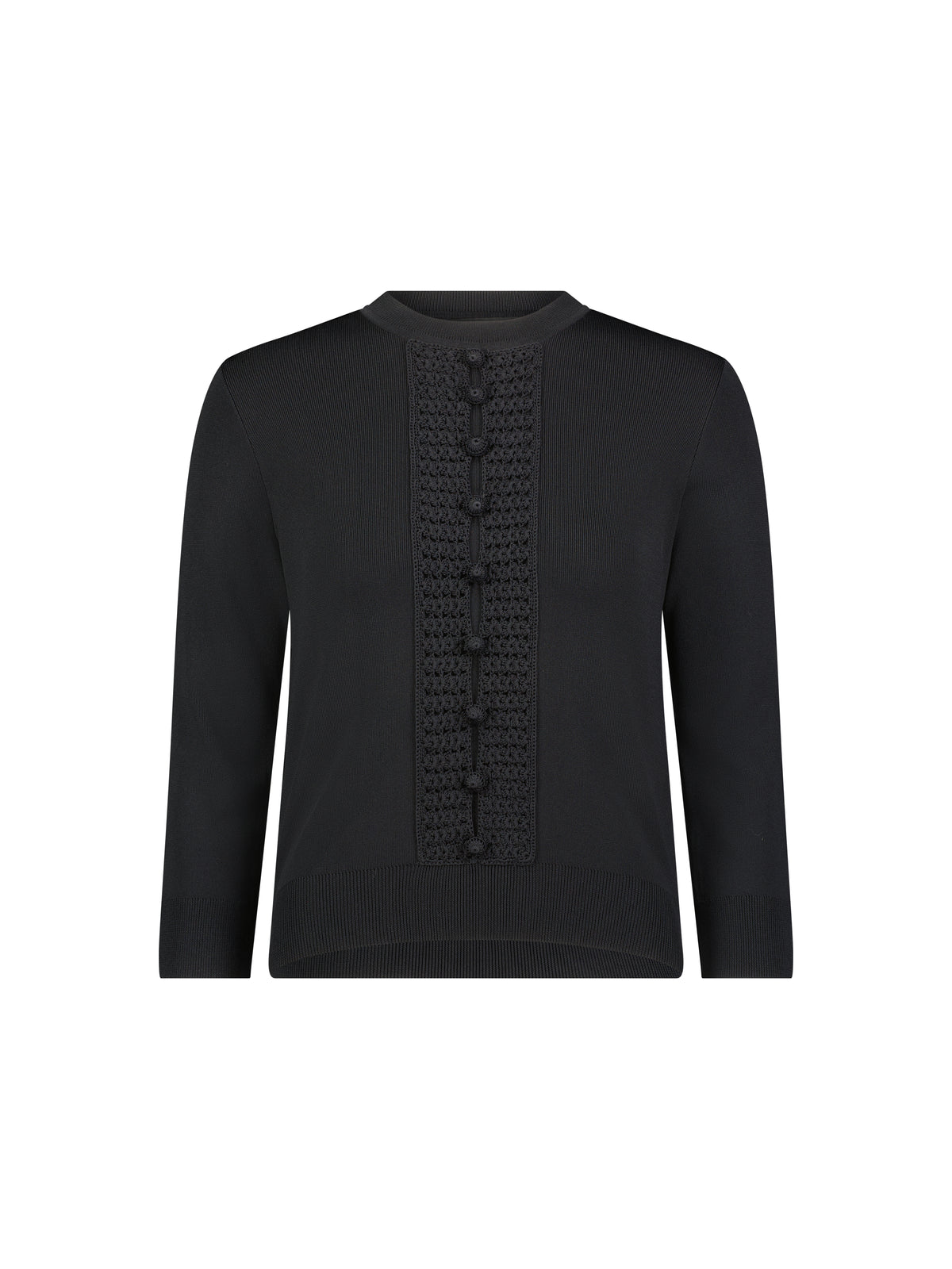 Aleeza Paris Elissa Knit Top – modest top in Black