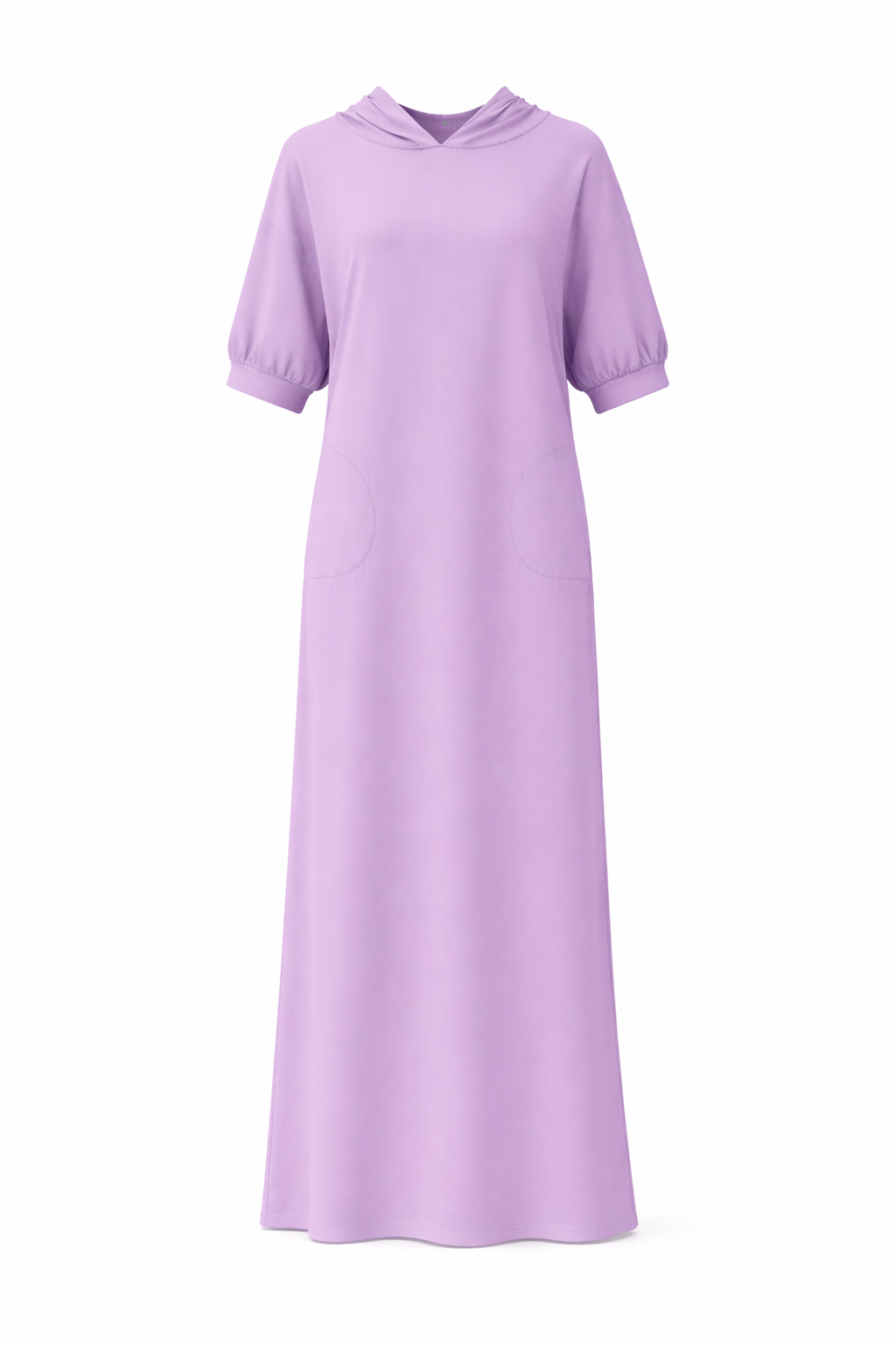 Aleeza Paris Essential Dolman Maxi Dress – modest dress in Purple