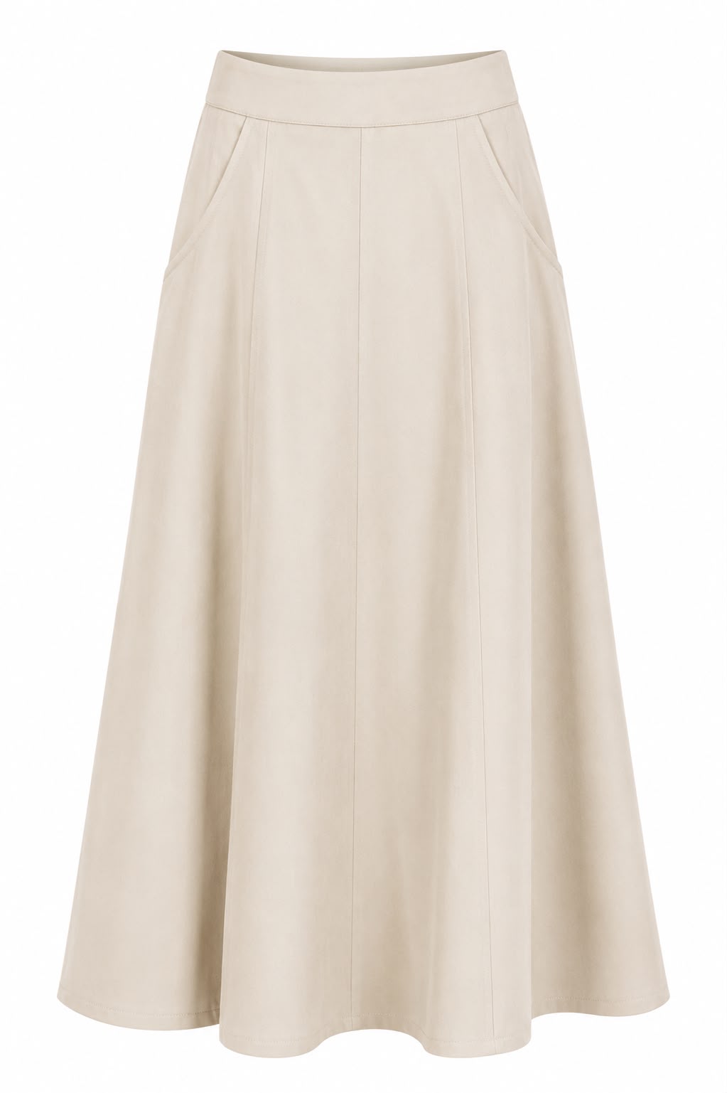 Aleeza Paris Eva Trench Skirt – modest skirt in Sand
