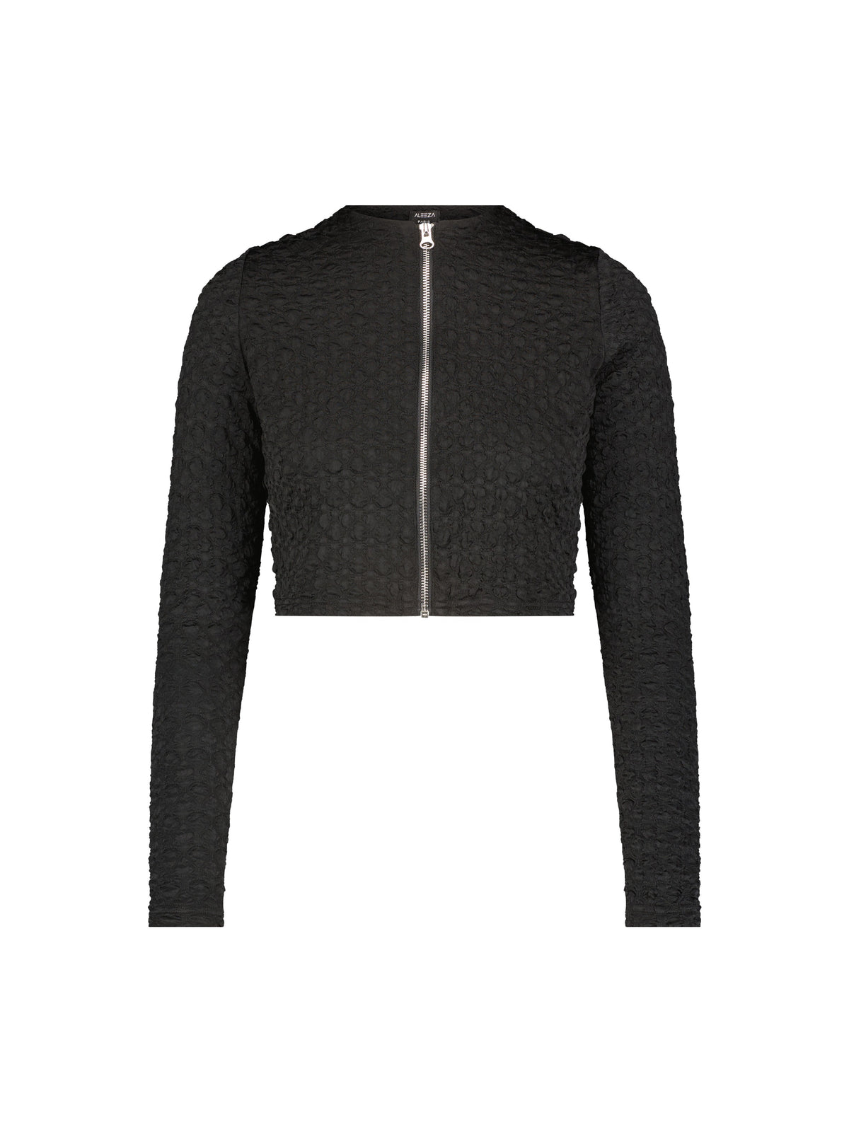 Aleeza Paris Jiffy Pop Zipper Cardigan – modest top
