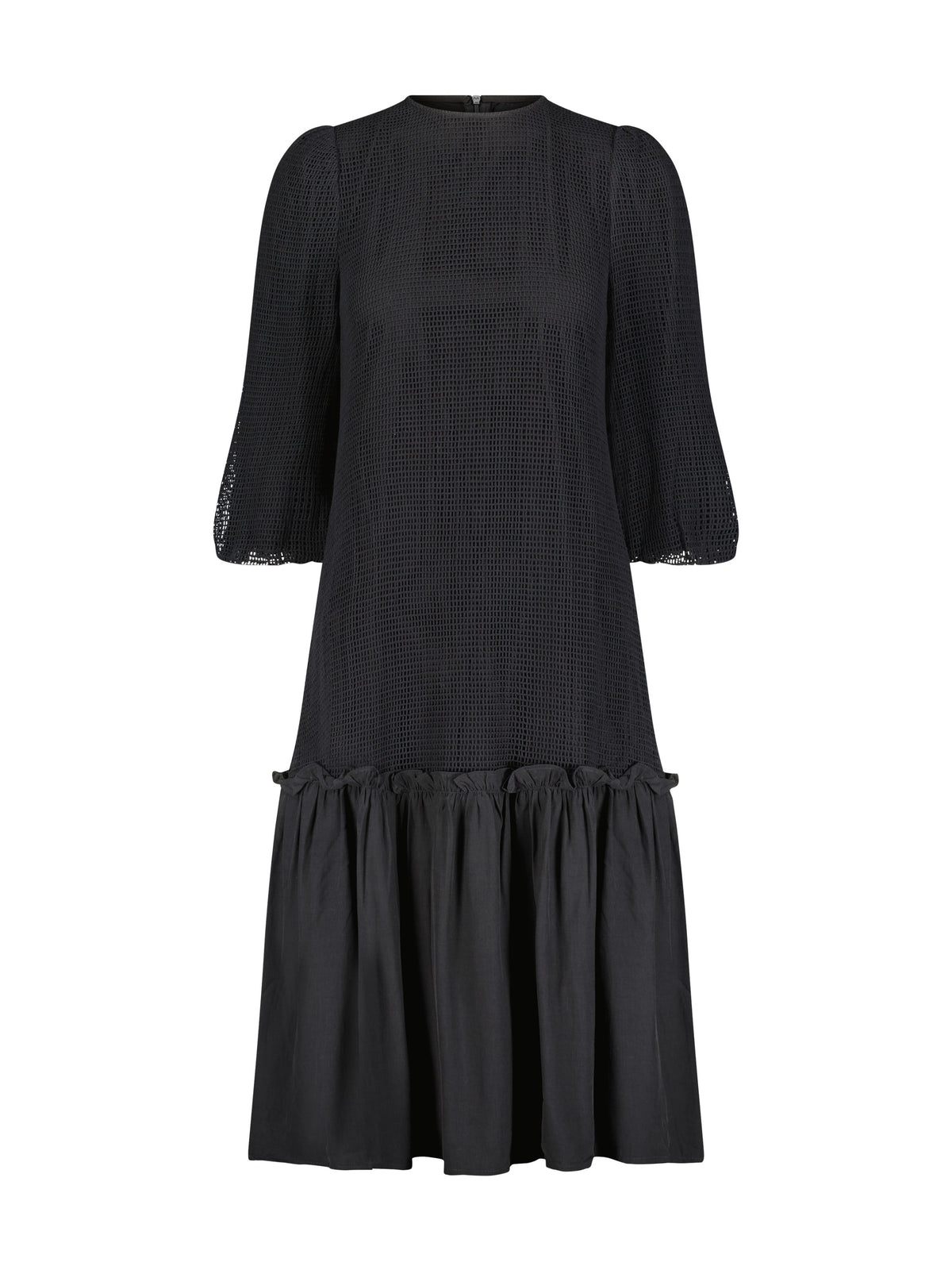 Aleeza Paris Mesh Allure Dress – modest dress in Black