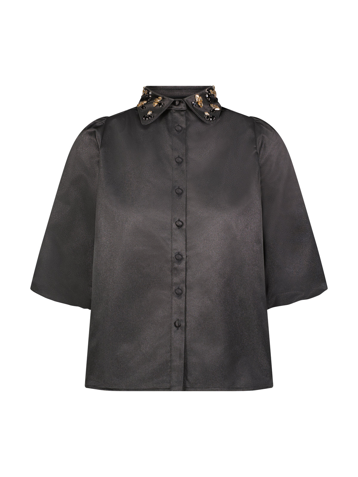 Aleeza Paris Monarch Shirt – modest top in Black