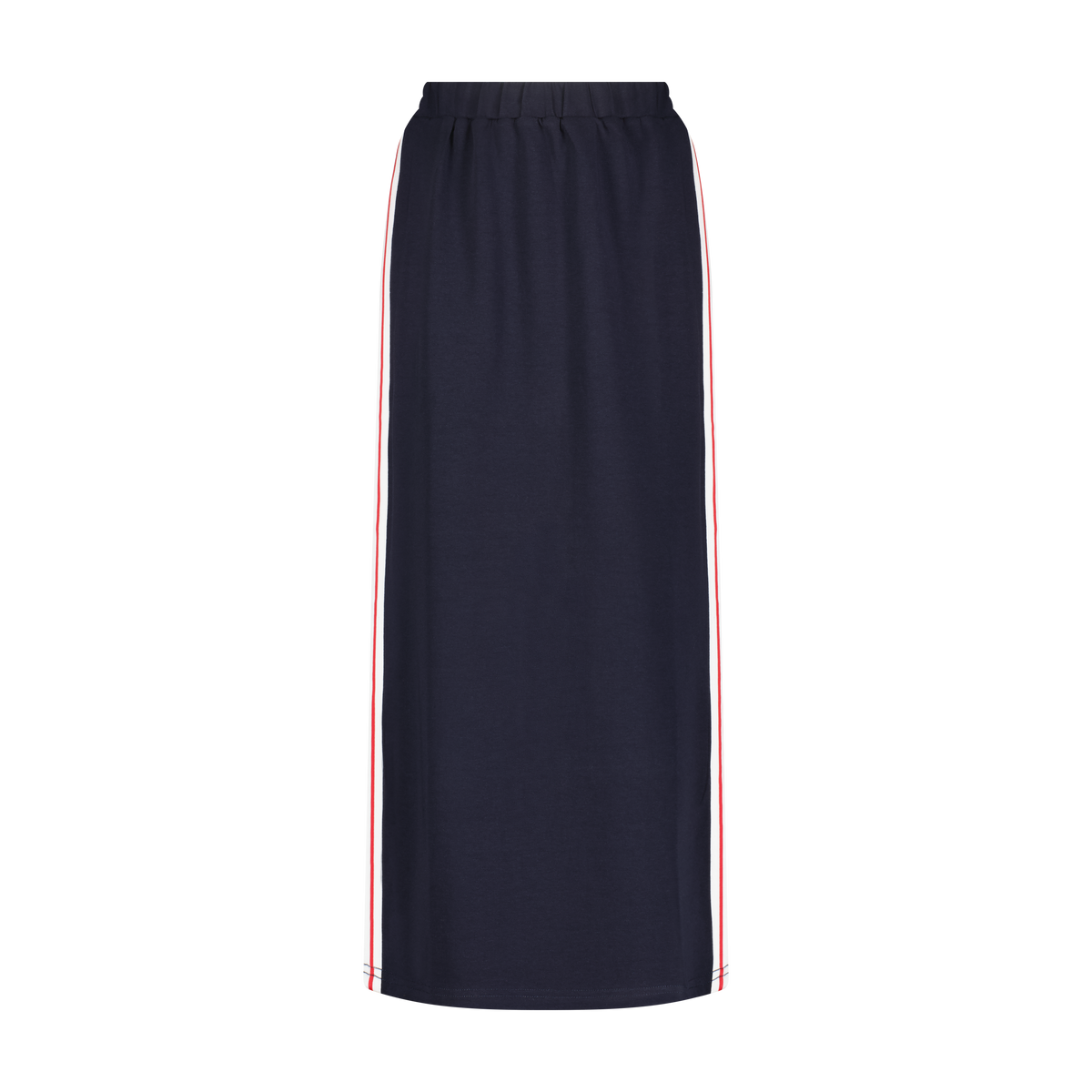 Aleeza Paris Navy Striped Maxi – modest skirt in Heritage Stripe