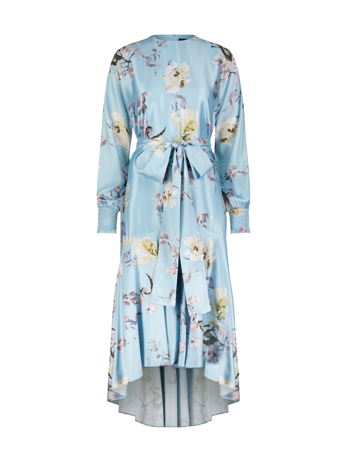 Aleeza Paris Onyx Printed Dress – modest dress in 43