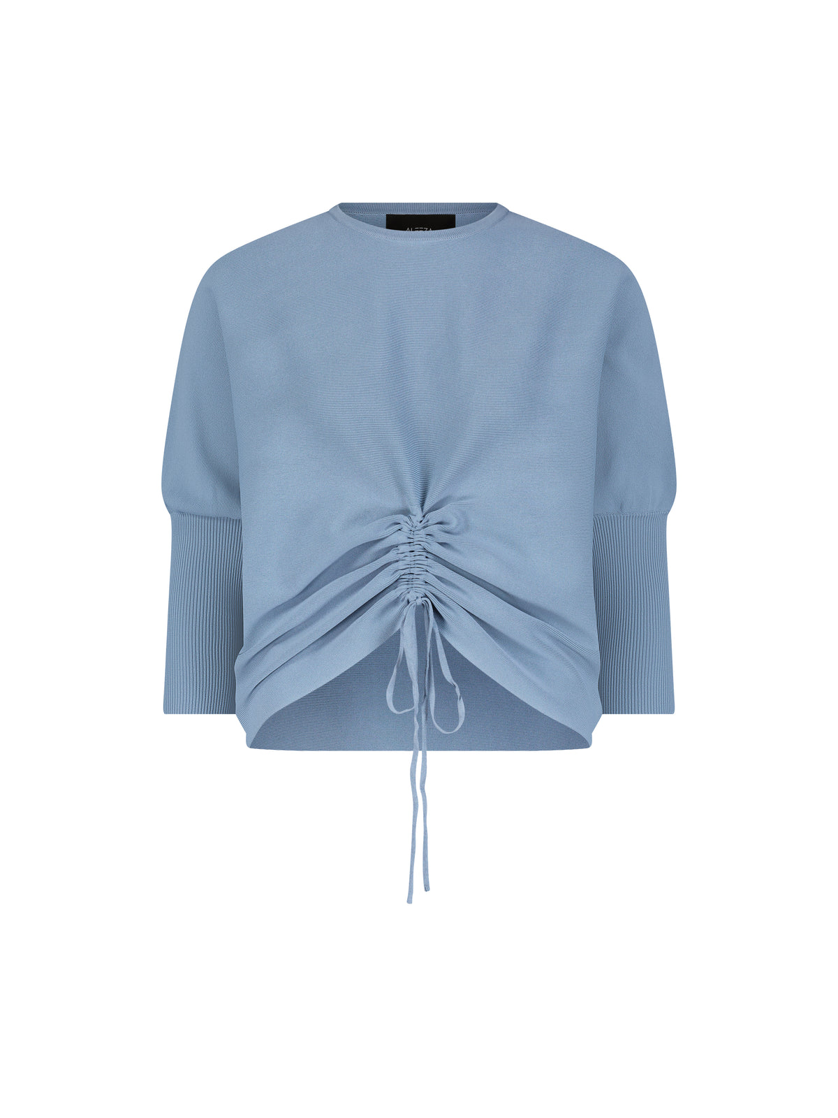 Aleeza Paris Pully Knit Top – modest top in Dusty Blue