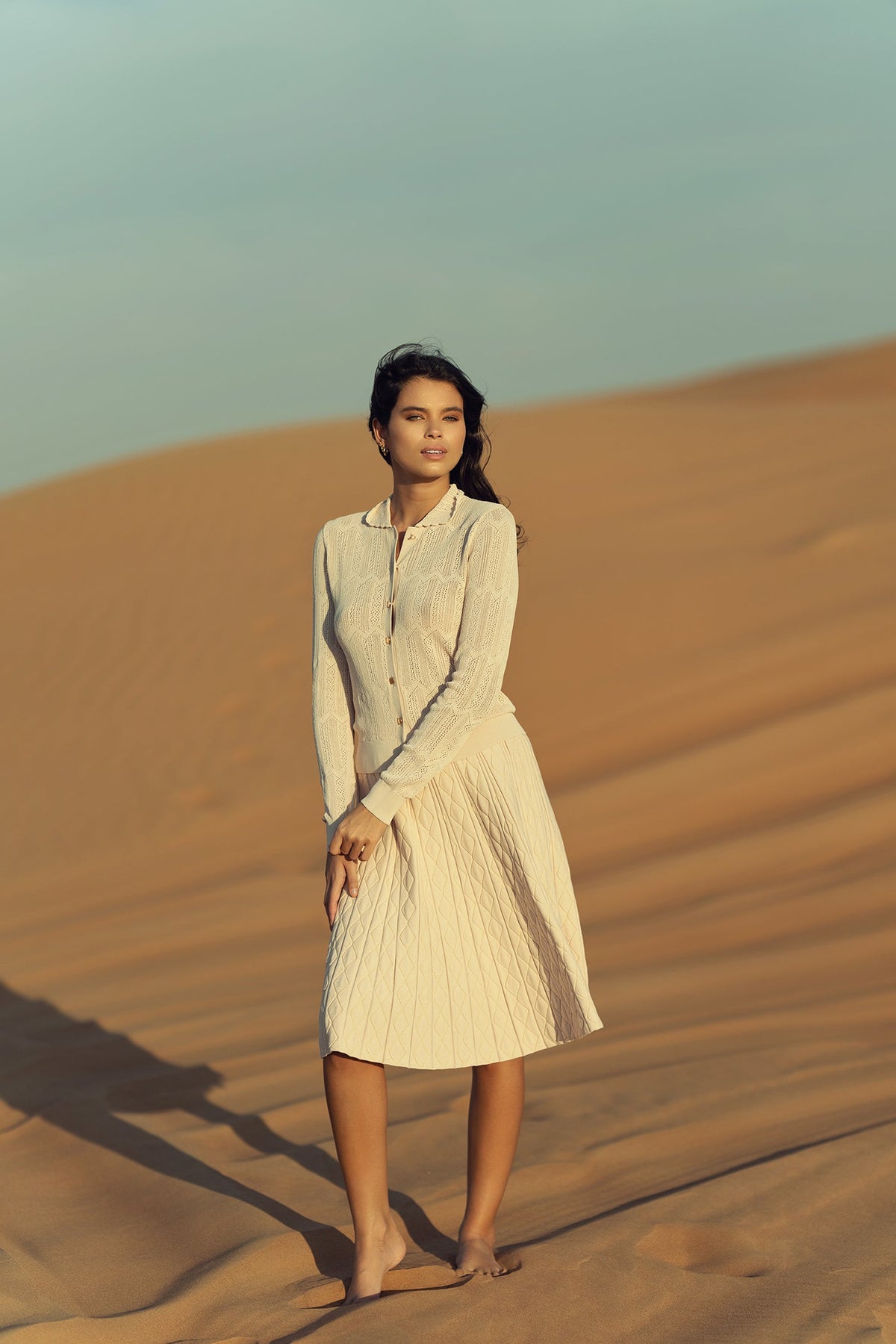 Aleeza Paris Diamond Pleated Aline Skirt – modest skirt