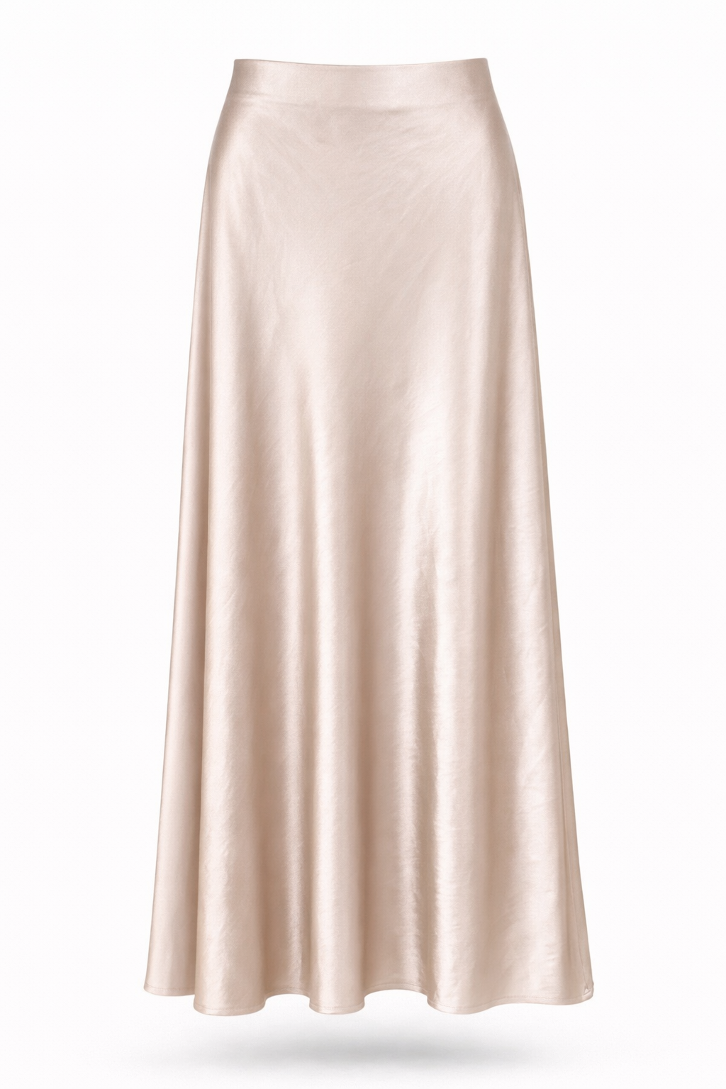 Aleeza Paris Shimmer Slip Skirt – modest skirt in Champagne