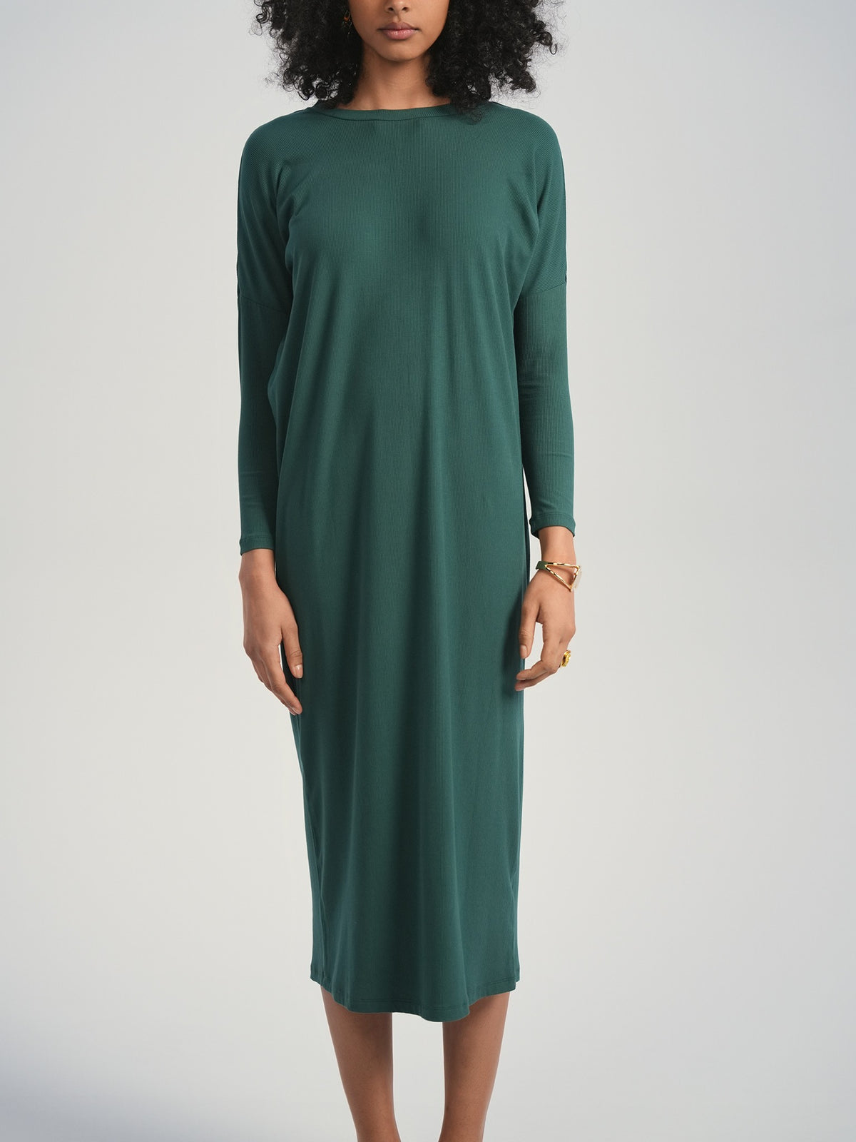 Aleeza Paris Solid Lounge Dress – modest dress