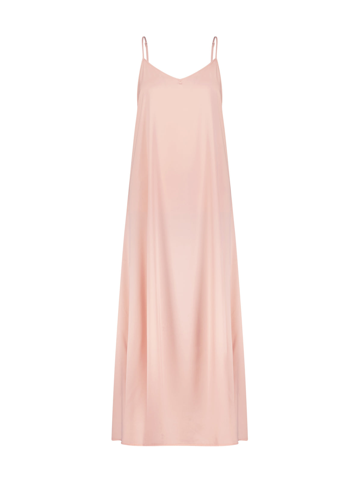 Aleeza Paris Strap Slip Dress – modest dress in Coral