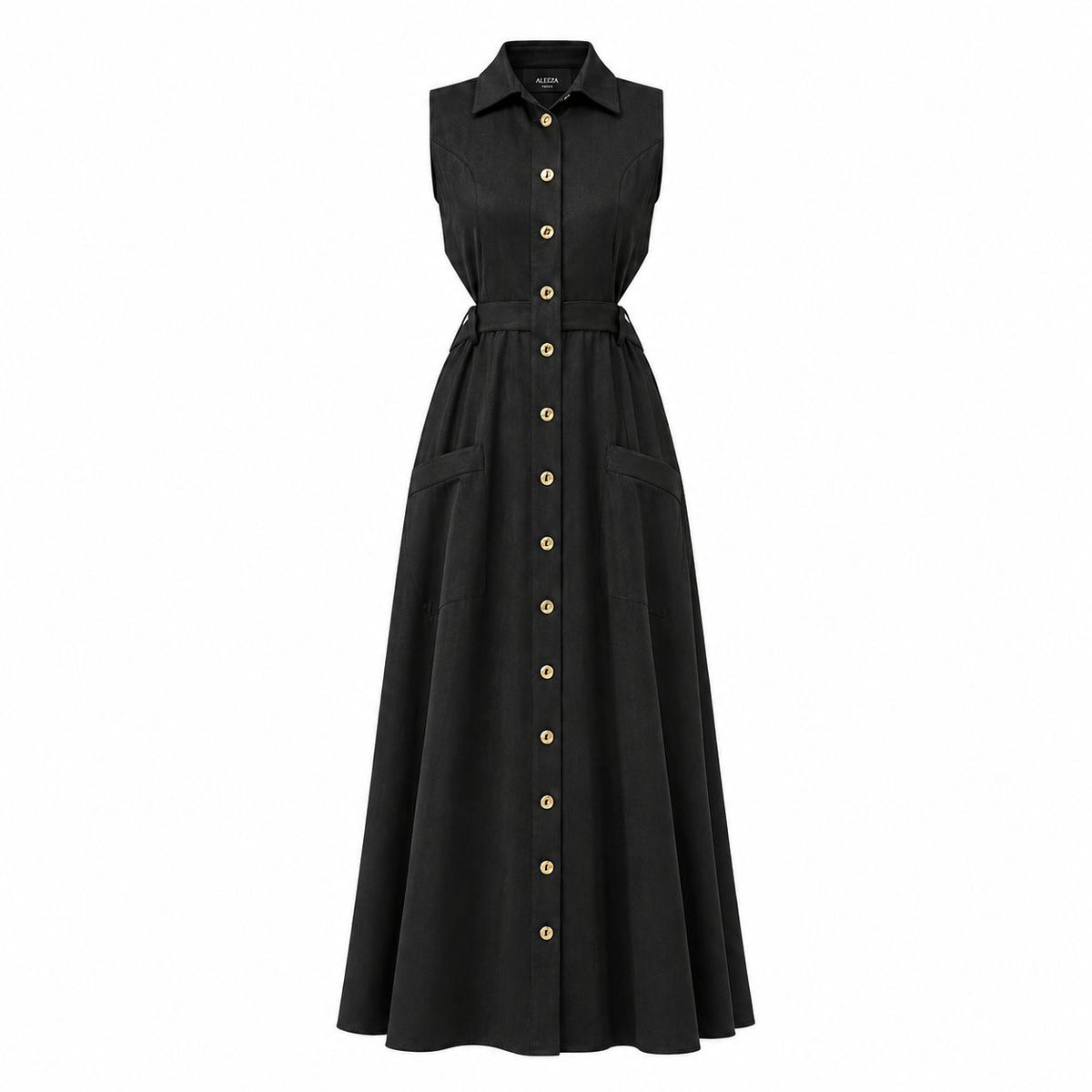 Aleeza Paris The Camille Dress – modest dress in Black