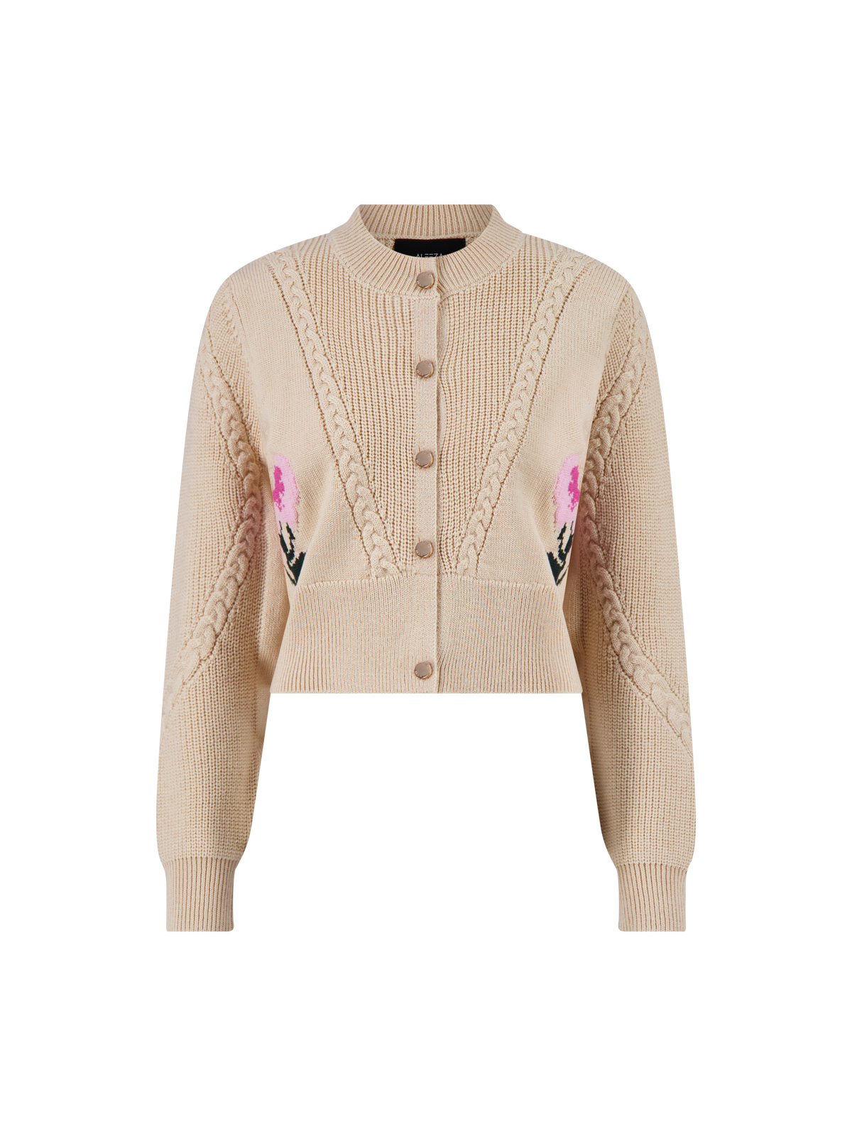 Aleeza Paris The Mallory Cardigan – modest top in Latte
