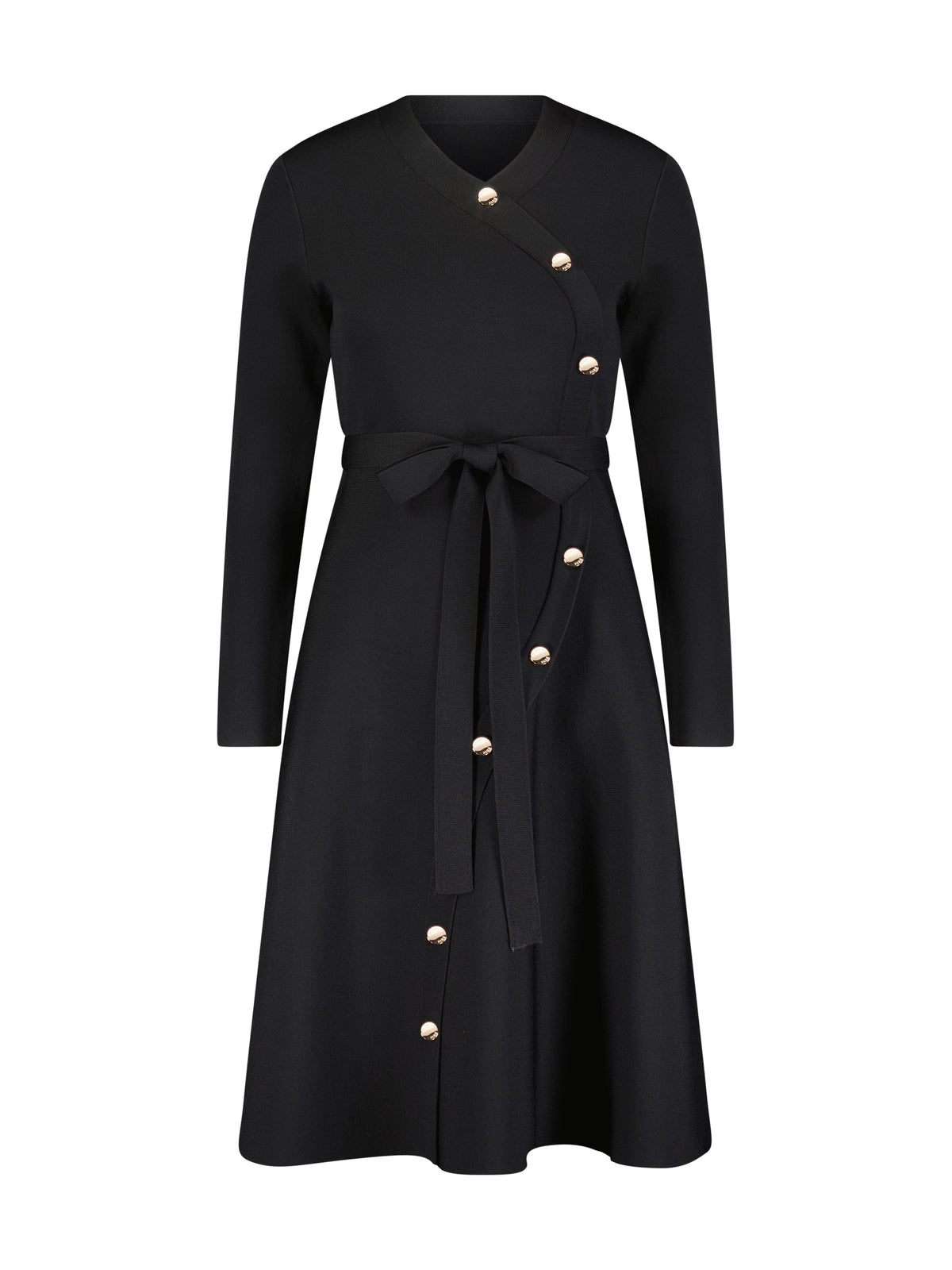 Aleeza Paris Topaz Knit Dress – modest dress in Black