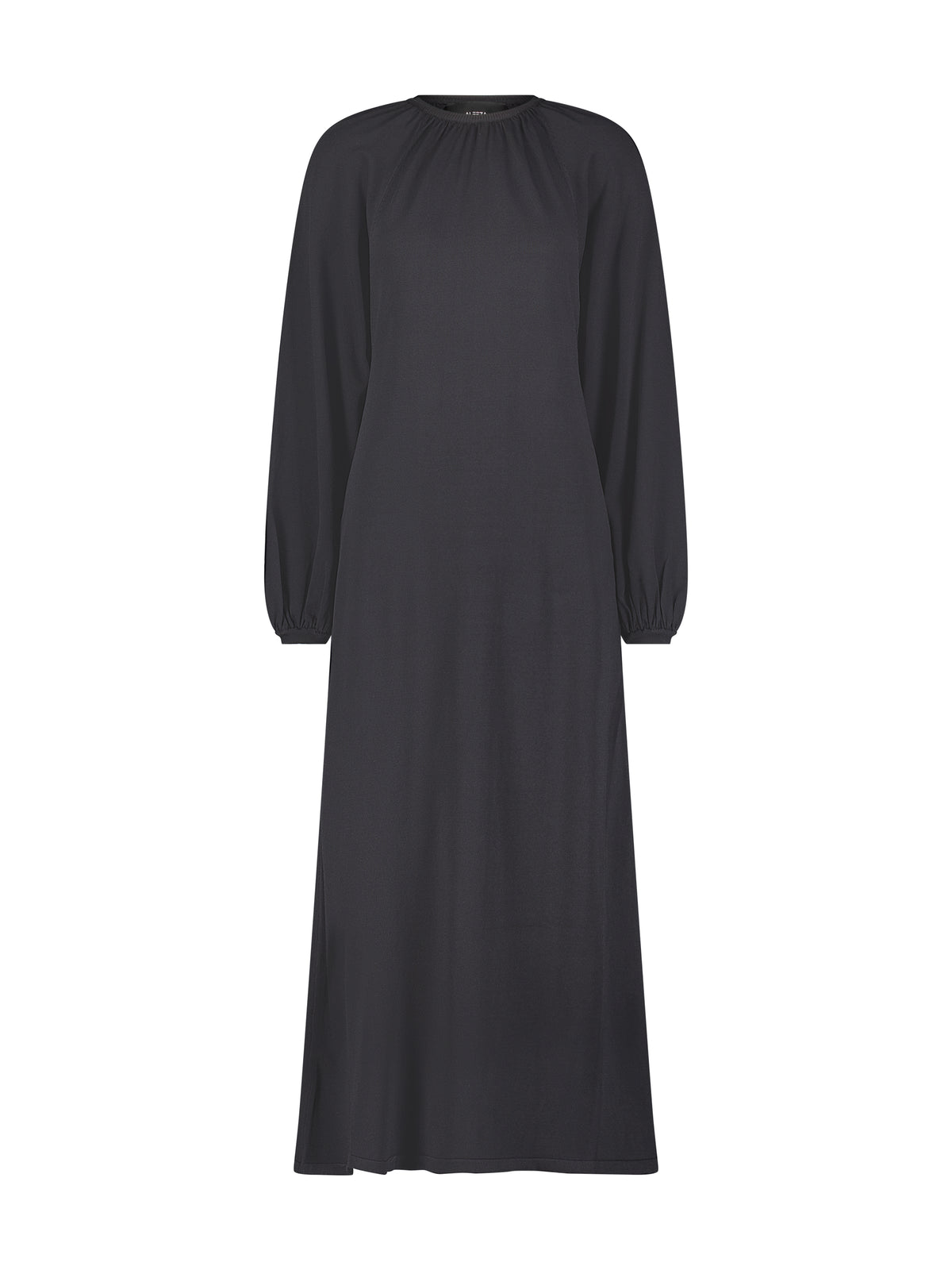 Aleeza Paris Willow Knit Maxi Dress – modest dress in Black