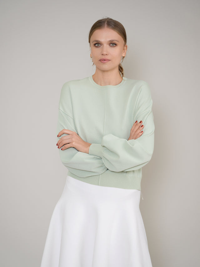 Knit Oversized Top