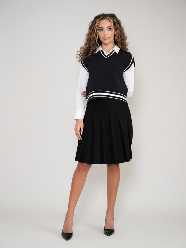 Knit Sleeveless Vest