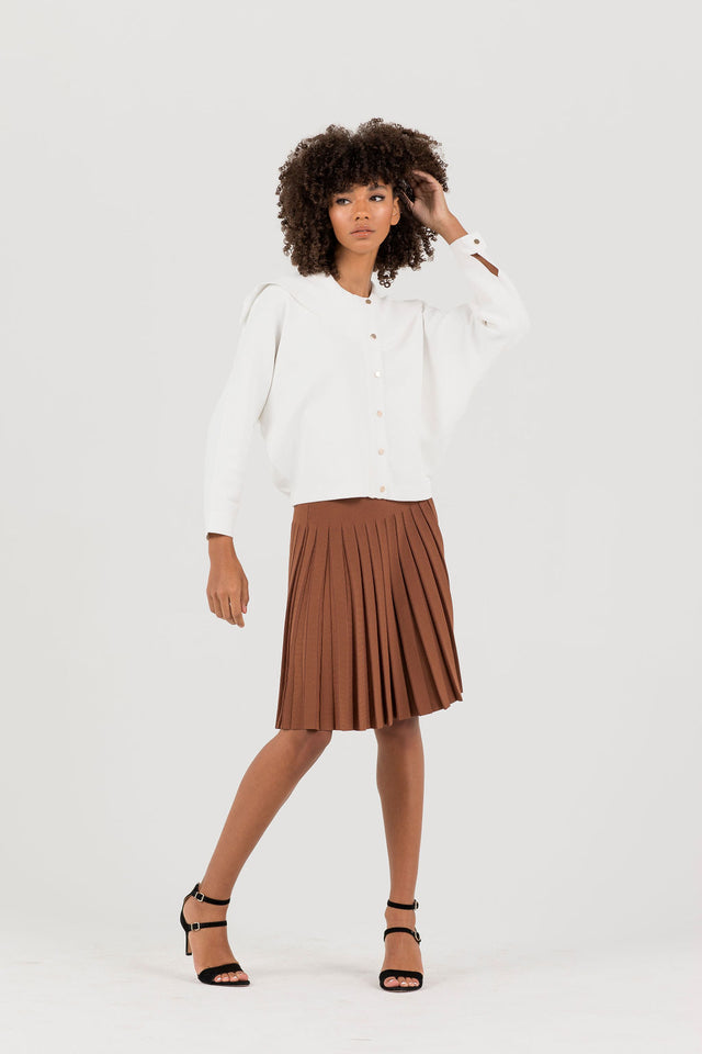 Viola Cardigan In Ivory