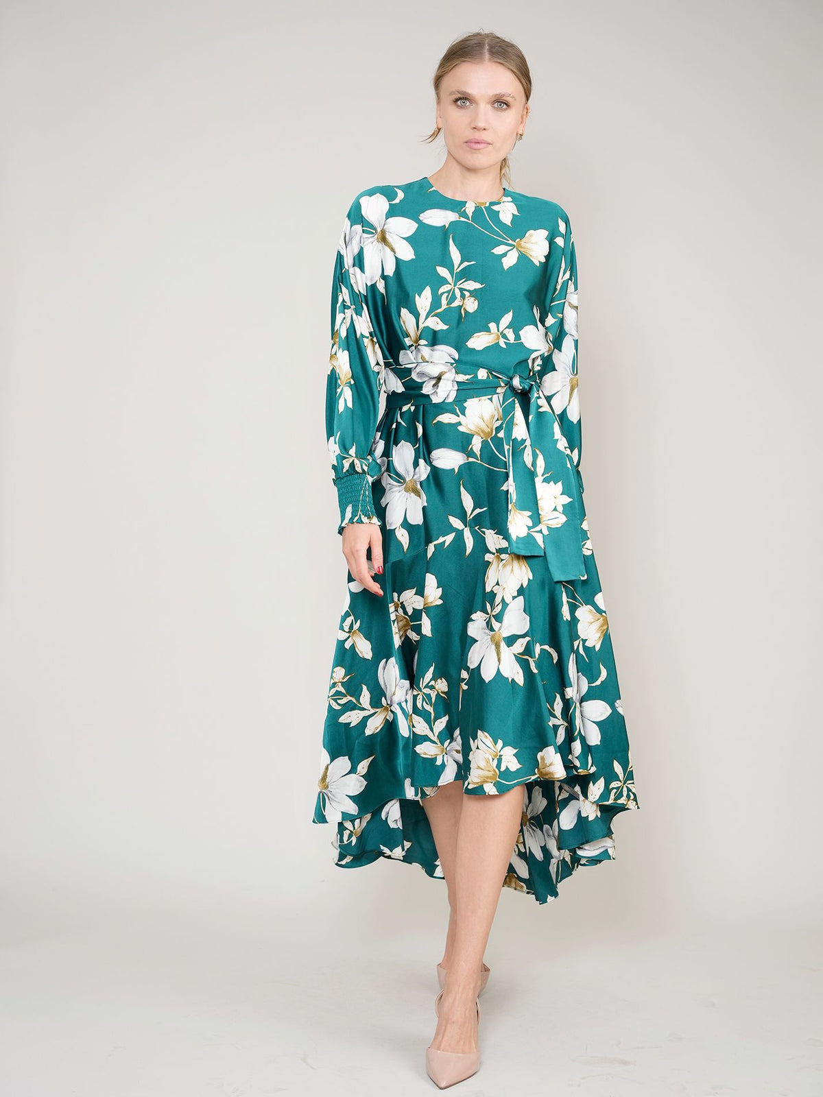 Aleeza Paris Florette Dress – modest dress in Green