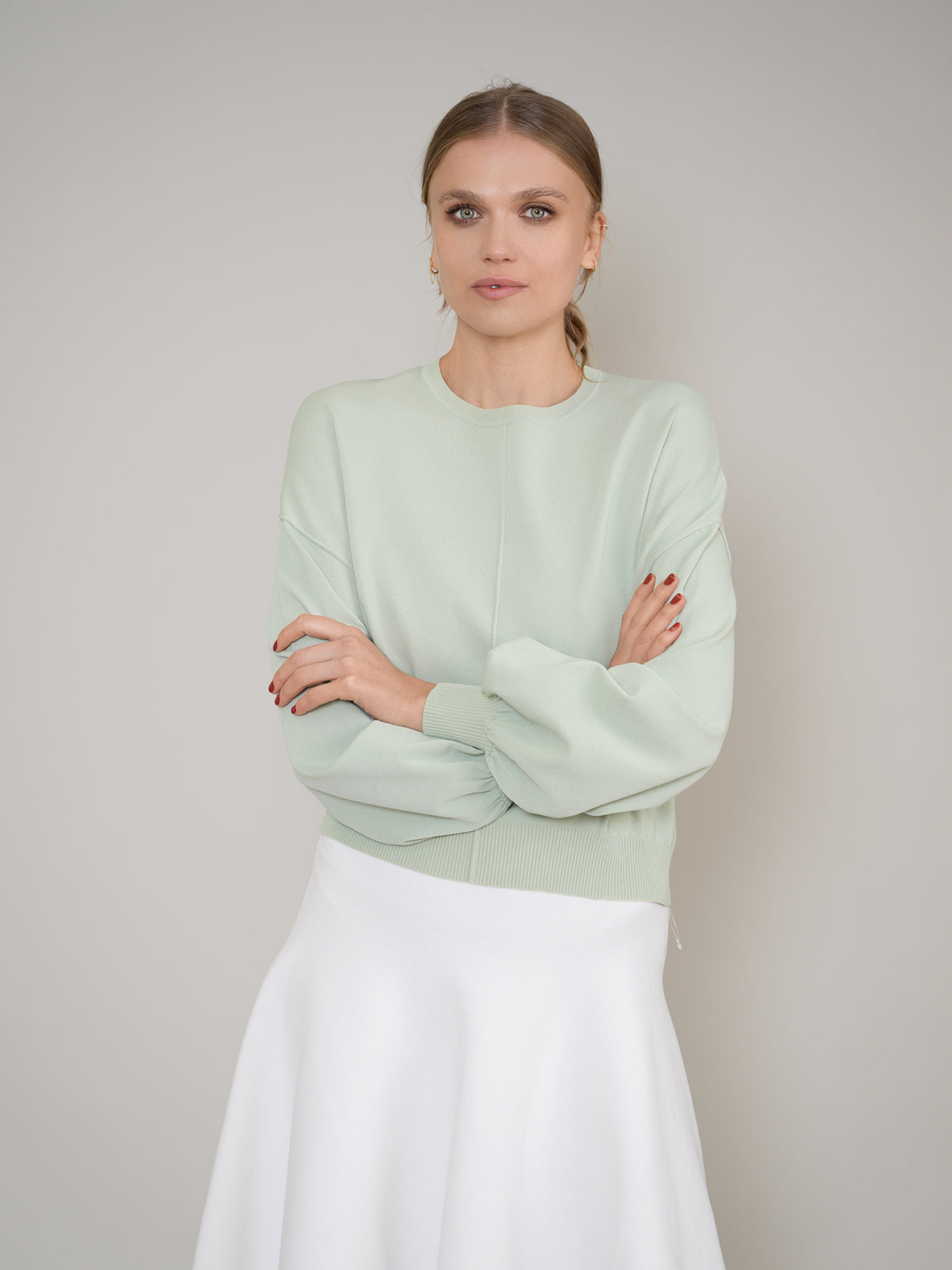 Aleeza Paris Knit Oversized Top – modest dress