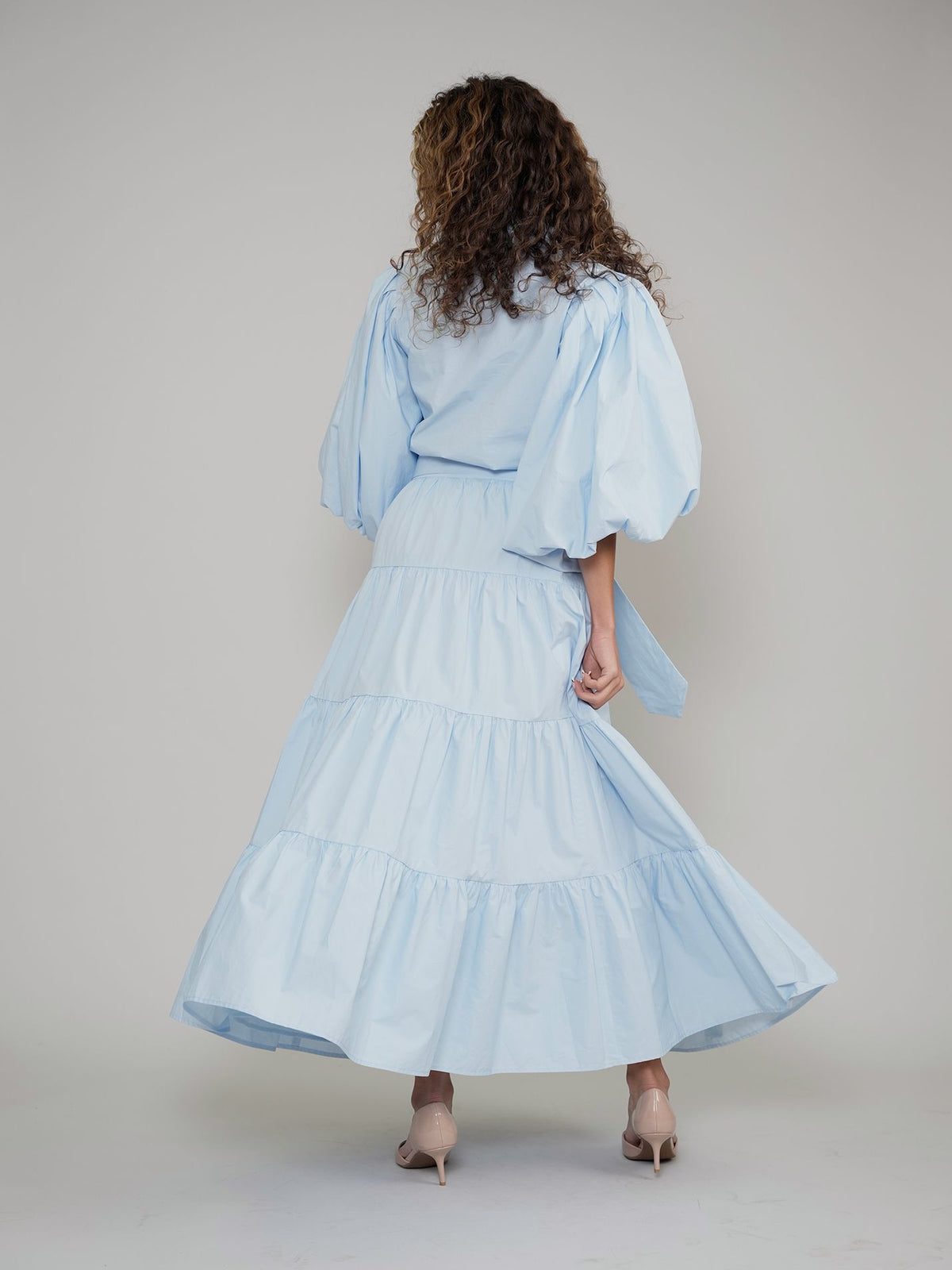 Aleeza Paris Sea Set – modest dress in Blue