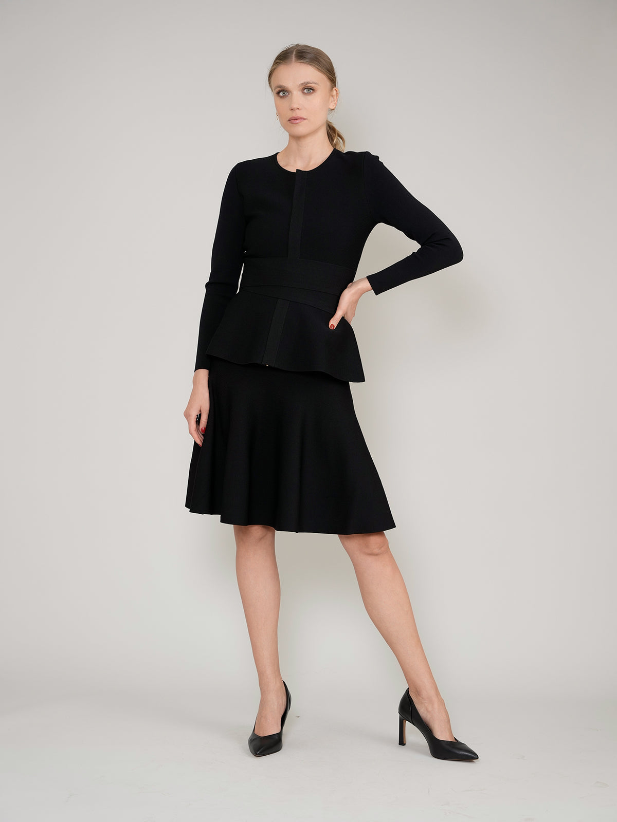 Aleeza Paris Zipper Wrap Top – modest dress