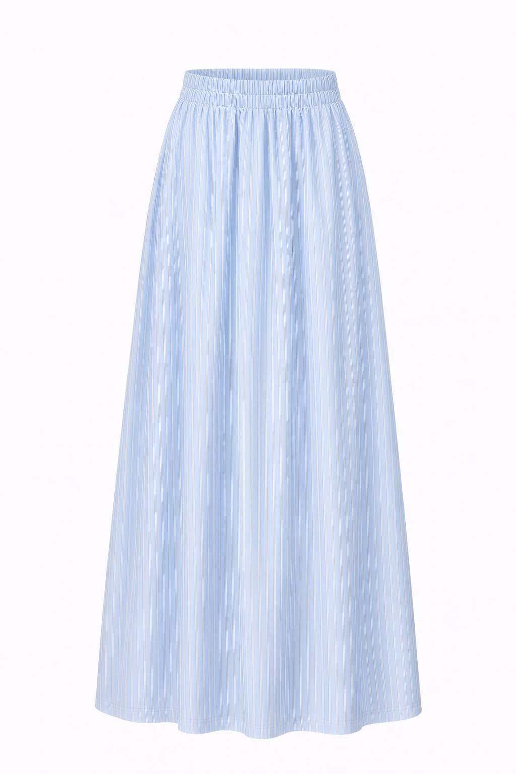 Striped Maxi Skirt