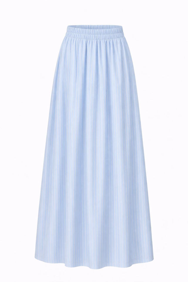 Striped Maxi Skirt