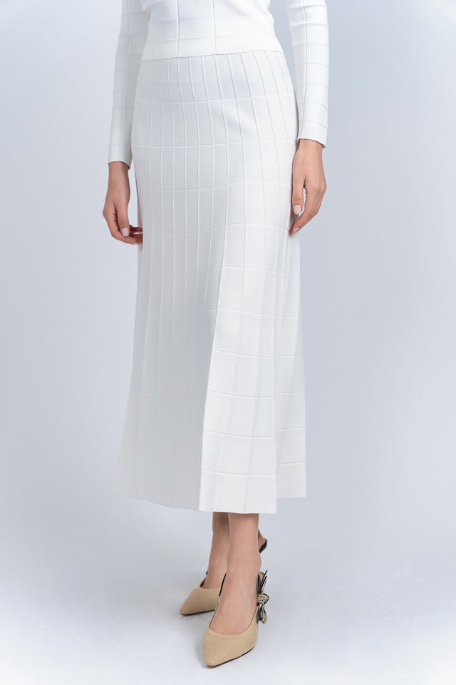 Sway Knit A-Line Skirt