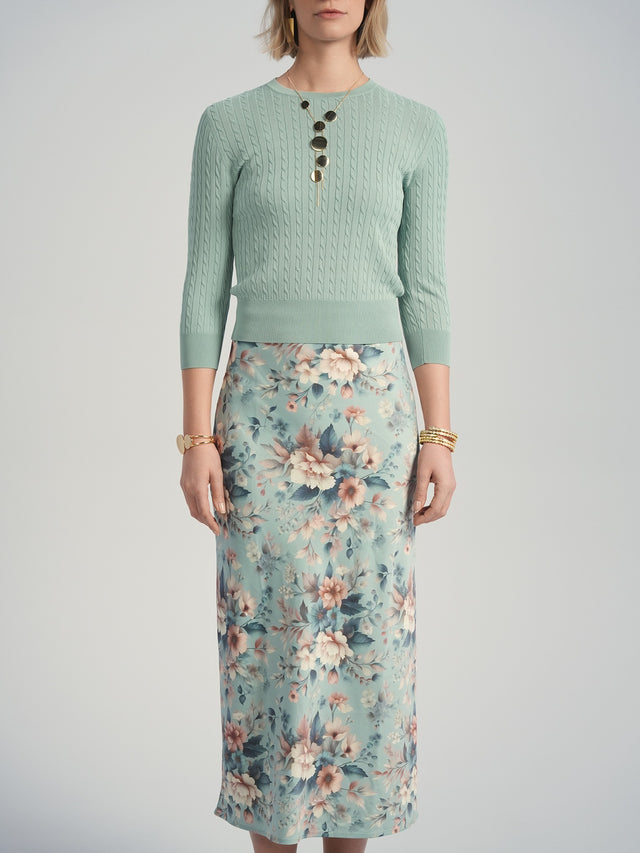 Flora Slip Skirt