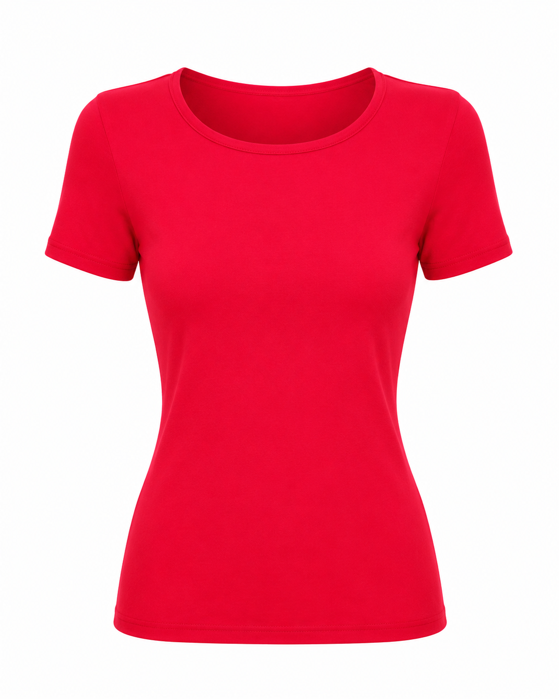 Square Neck Modal Top Short Sleeve