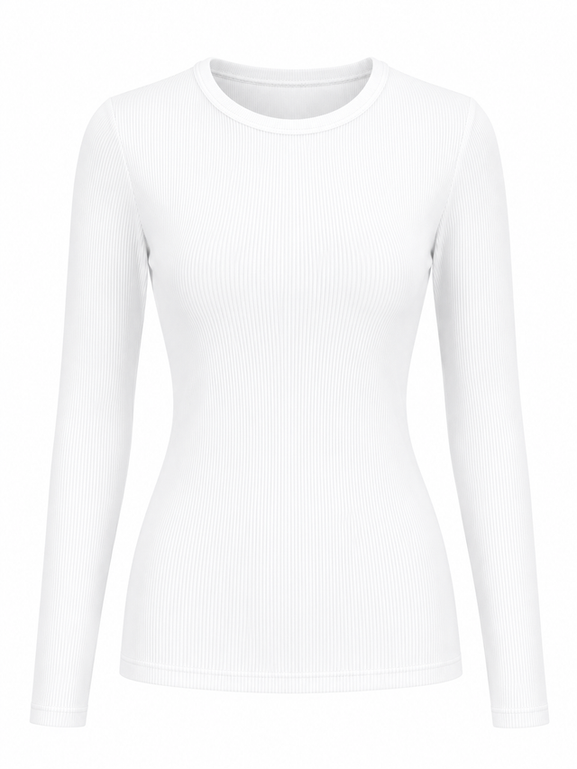 Ribbed Modal Top T601