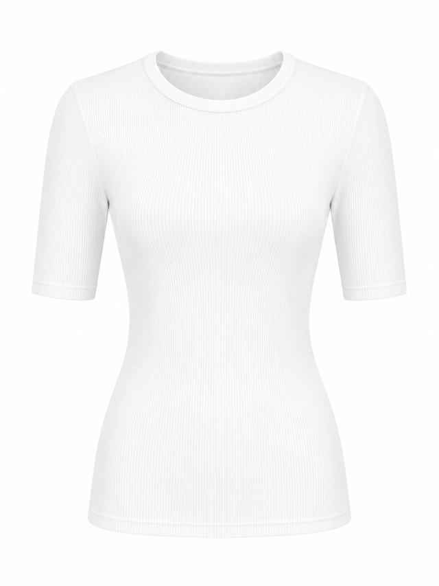 Ribbed Modal Top T601