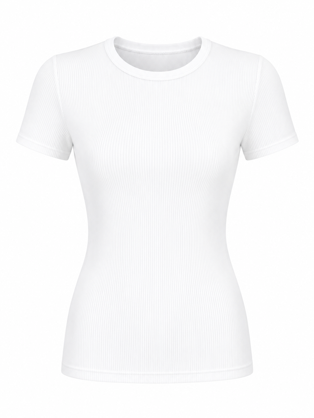 Ribbed Modal Top T601