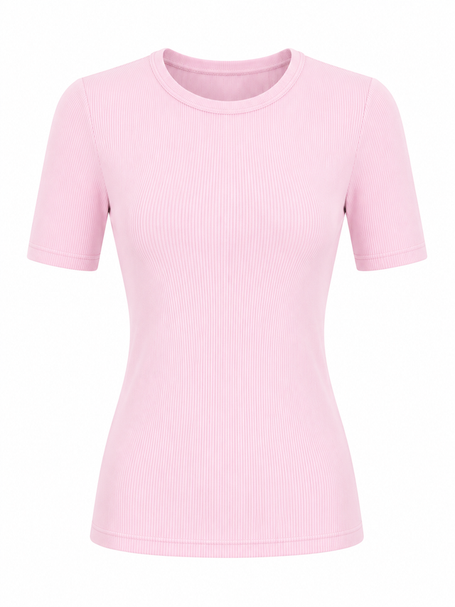Ribbed Modal Top T601