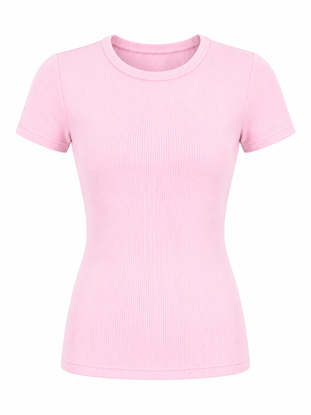 Ribbed Modal Top T601