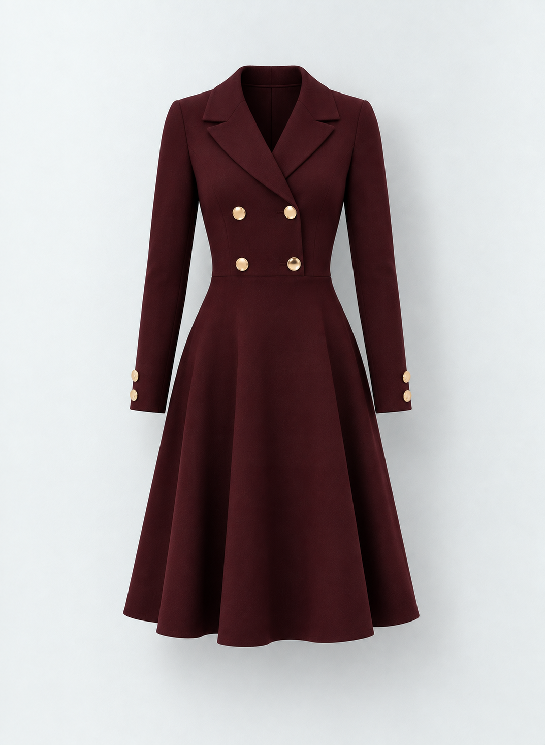Dolcetto Knit Blazer Dress With Waistline