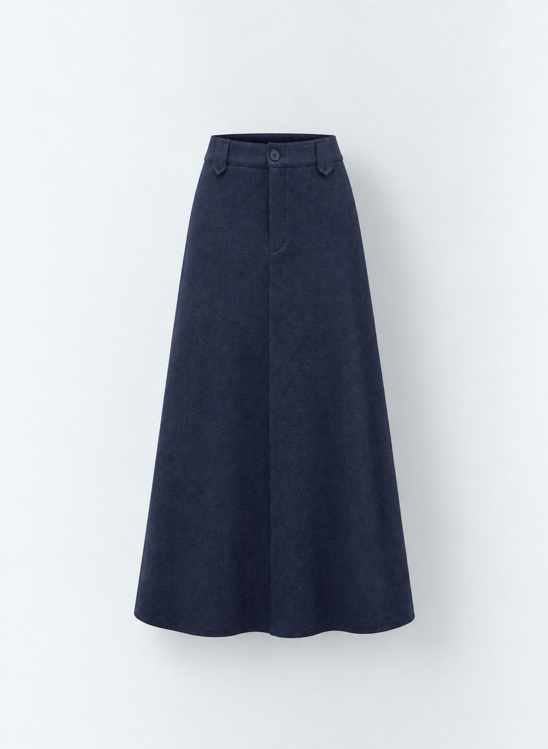 Tailored Herringbone Skirt