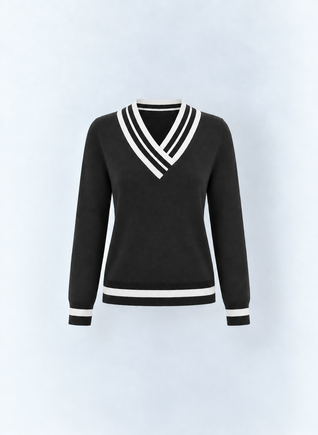 V-Neck Cricket Sweater