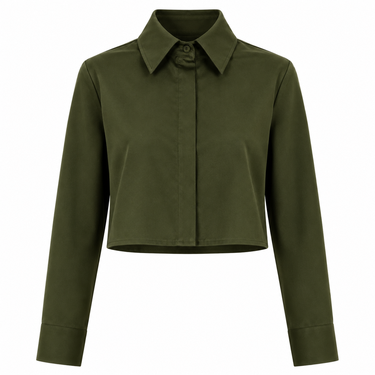 The Palmer Cropped Shirt
