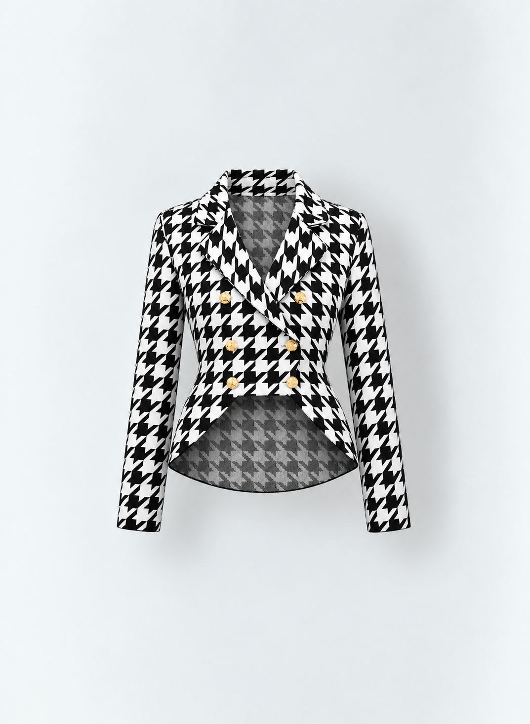 Camille Houndstooth Blazer