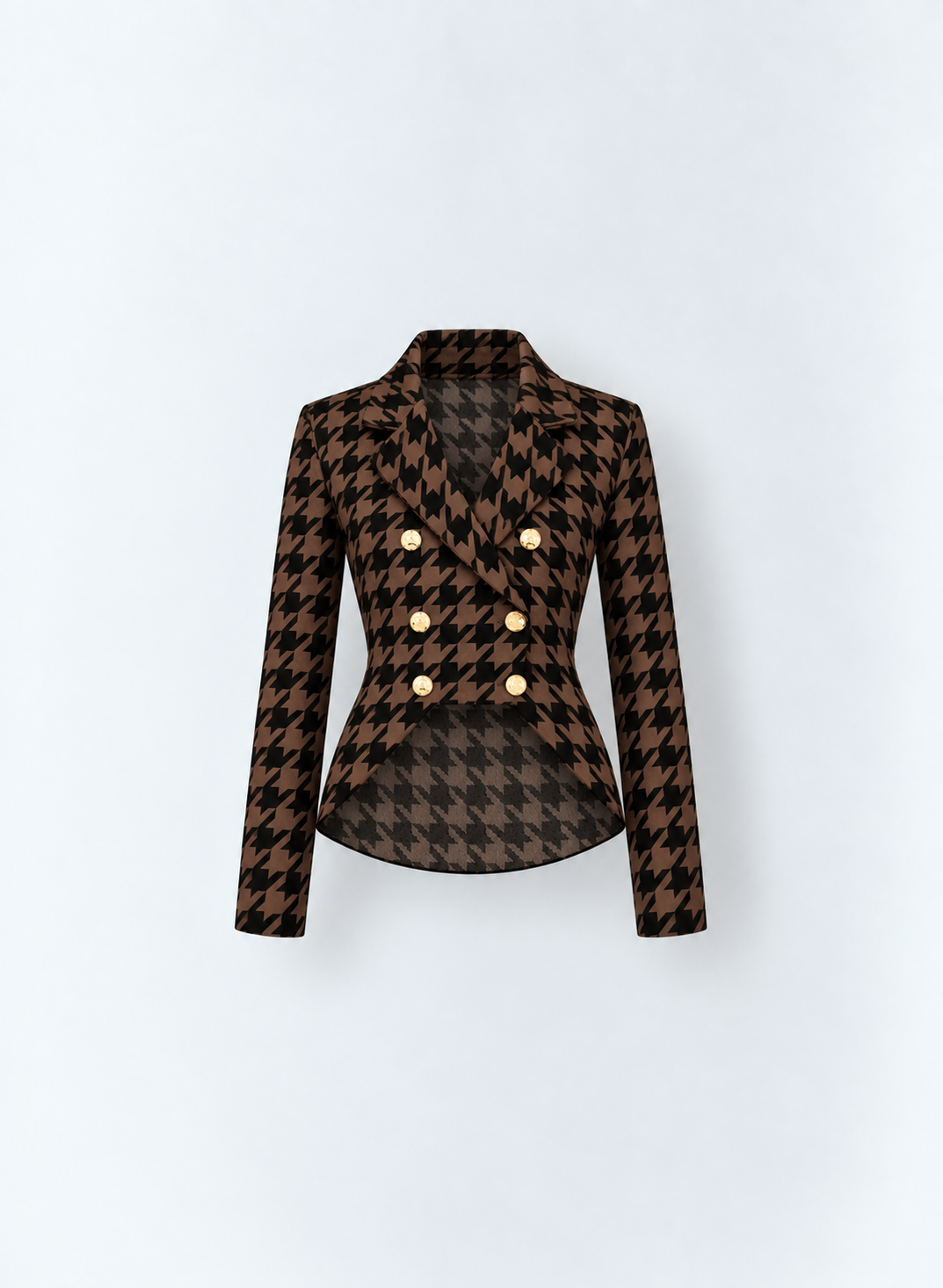 Camille Houndstooth Blazer